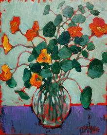 David Hinchliffe Nasturtium Morning