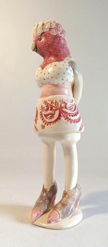 Sally Hook Galah in Grey Boots