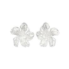 Panayiota Koutsantonis 7. Clear Gloss Flower Earrings