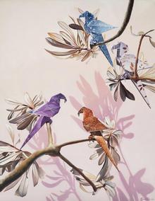 Wings and Whispers within the Sunlit Leaves