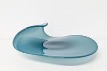 Llewelyn Ash Teal Wave Platter