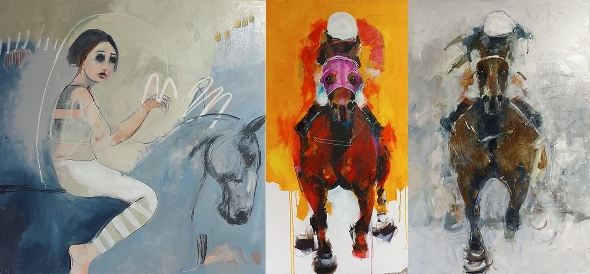 GIDDY UP<br>Featuring new works by Julie Hutchings, Bronwen Hunt, Deb Moroney<br> Manyung Gallery Flinders<br> 18 October - 9 November, 2025