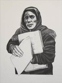 Elizabeth Catlett Vendedora de Periodicas