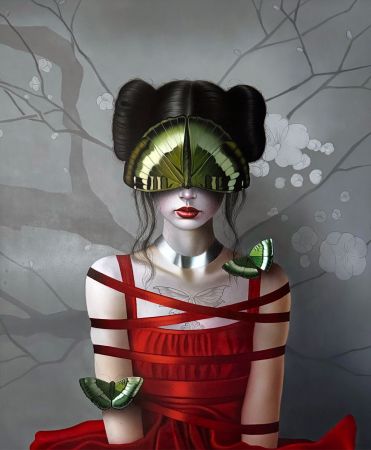 Green butterfly - Osley Gil