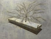 Agustin Bejarano Paisaje desde mi mesa