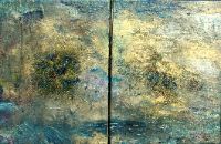 Raquel Sanchez Untitled diptych