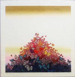 Chizuko Yoshida Butterflies gathered together