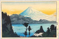 Takahashi Shotei Kurasawa_Mount Fuji in the Four Seasons