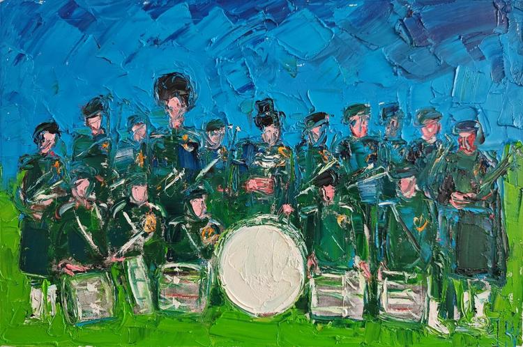 The Old Kilcar Pipe Band - J B Vallely