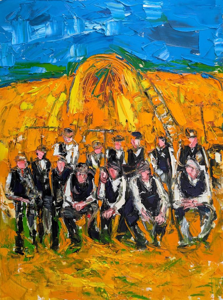 Meitheal at Leitir - J B Vallely