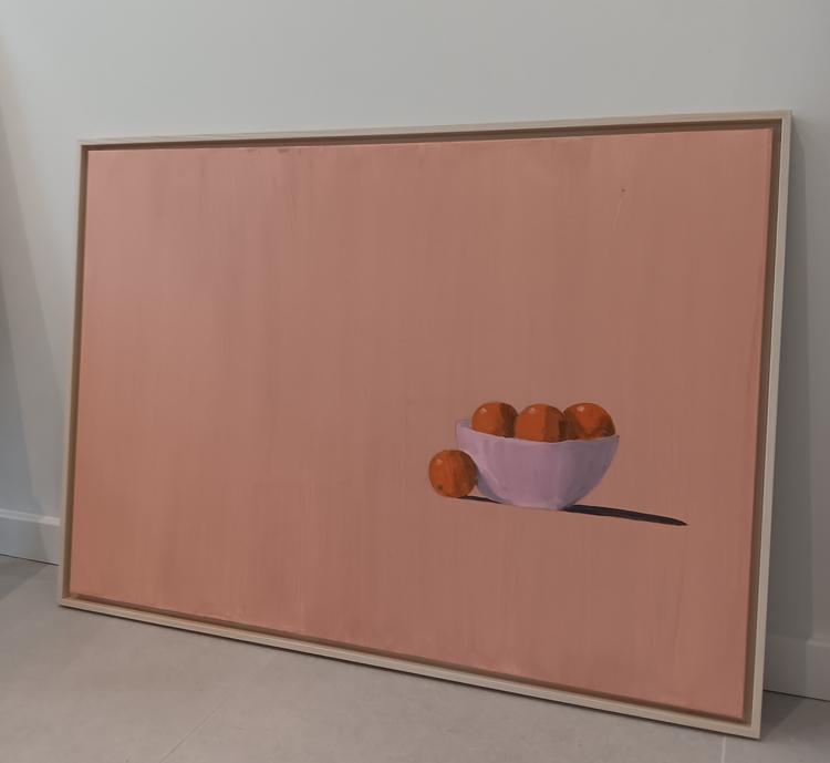 Oranges On Pink - Rachael Smith