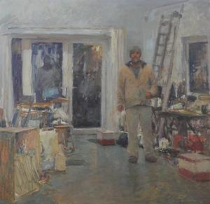 Kevin McNamara Self Portrait In Studio