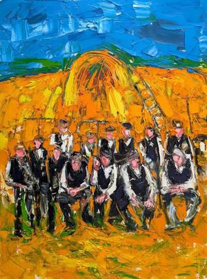 J B Vallely Meitheal at Leitir