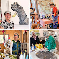 ARTISTS IN RESIDENCE<br>Paula Wiegmink & Sue Smorthwaite<br>13 and 14 September 2025<br>20 and 21 September 2025