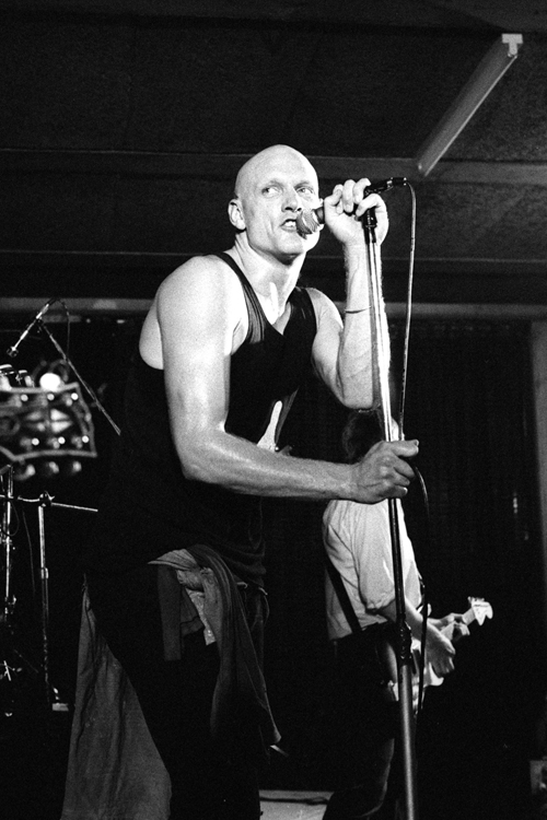 Tony Blackwell - Midnight Oil_ Peter Garrett_ October 1978