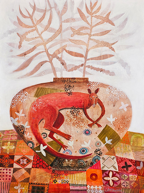 Cate Edwards - Resting Roo