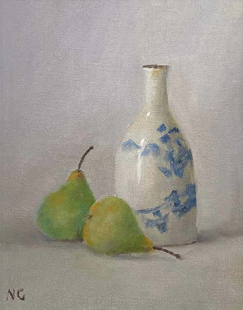 Nellie Crawford - Bottle and Pears