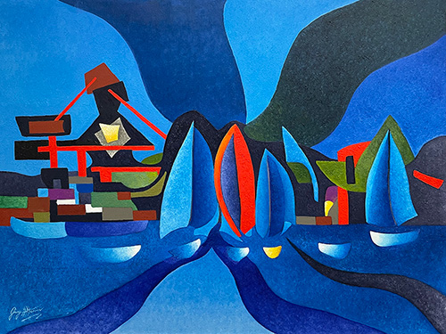 Gary Harrison-Hearn - A Fair Wind in Fremantle