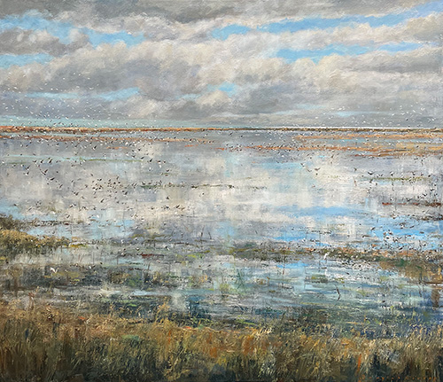 Douglas Kirsop - Clouds and Coastal Wetlands