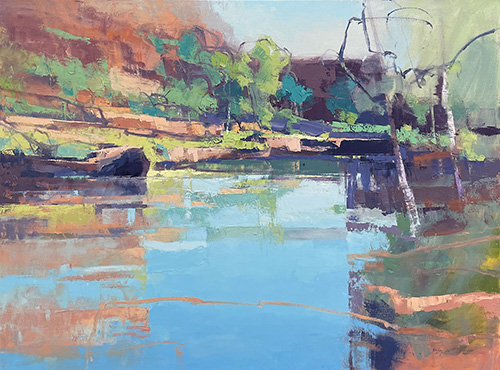 John Lacey - Entering Adcock Gorge