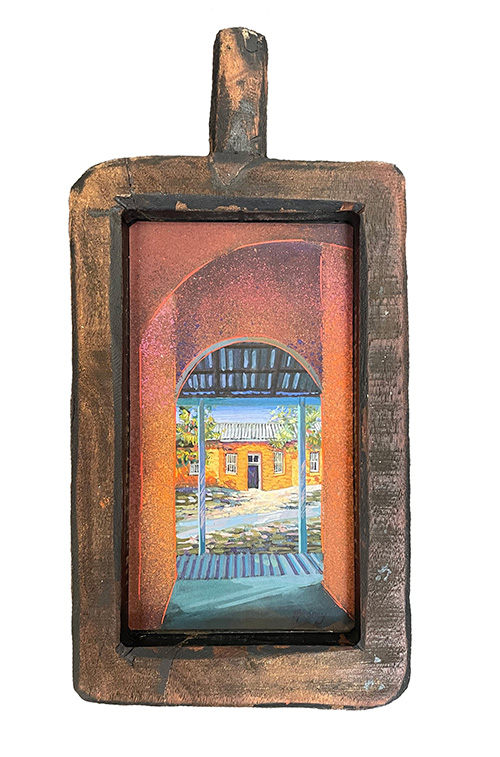 Lesley Meaney - Study for Museum Exit_ Rottnest 1986