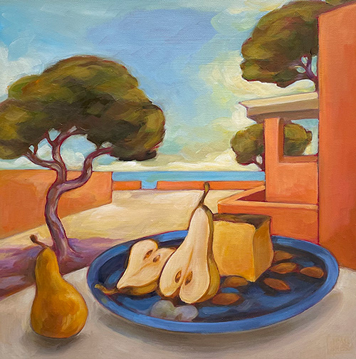 Jean Sher - Still Life with Pears - Rottnest Island 2025