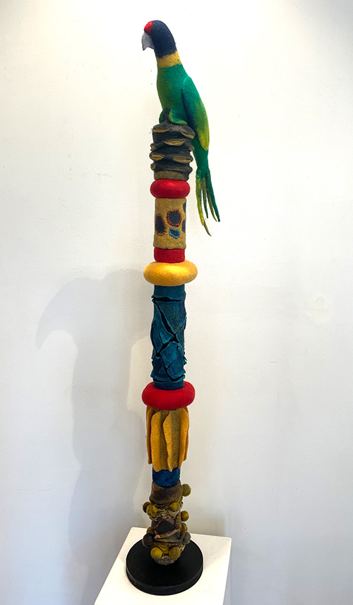 Sue Smorthwaite - Ringneck and Gumnut Totem