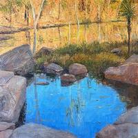 Evening Light in Adcock Gorge