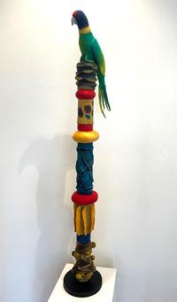 Ringneck and Gumnut Totem