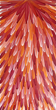 Raymond Walters Penangk Ankerre Jukurrpa (Feathers)