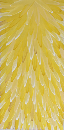 Raymond Walters Penangk Ankerre Jukurrpa (Feathers)