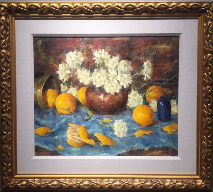 Carnations Oranges - Richard Wieth