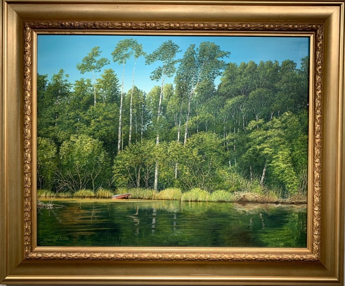 Row Boat On Shore - Gregory Steele