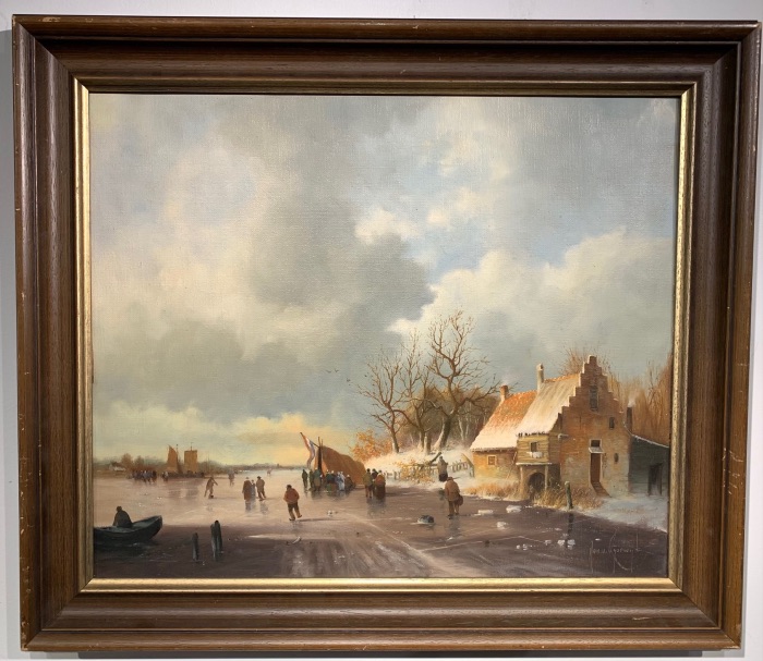 The Skaters - Jan Van Rijsewijk