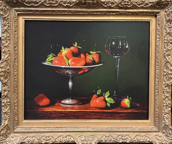 Strawberries and Wine - William Martin