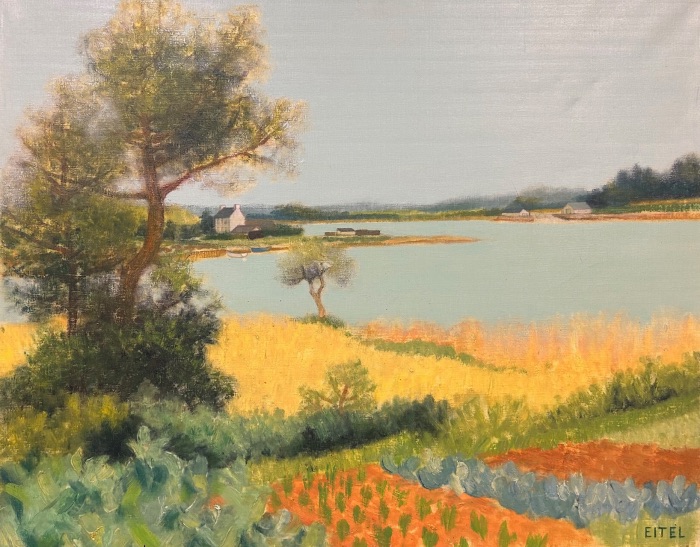 Jardin Pres De La Riviere Bret - Jacques Eitel