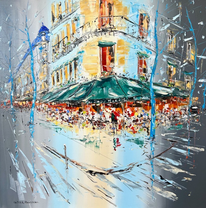 Les Terrasses Sont Pleines - Patrick Rousseau