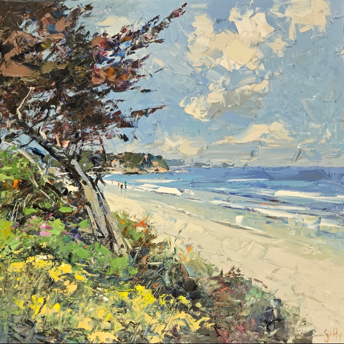 Warm Day At Carmel Beach - Frank Getty