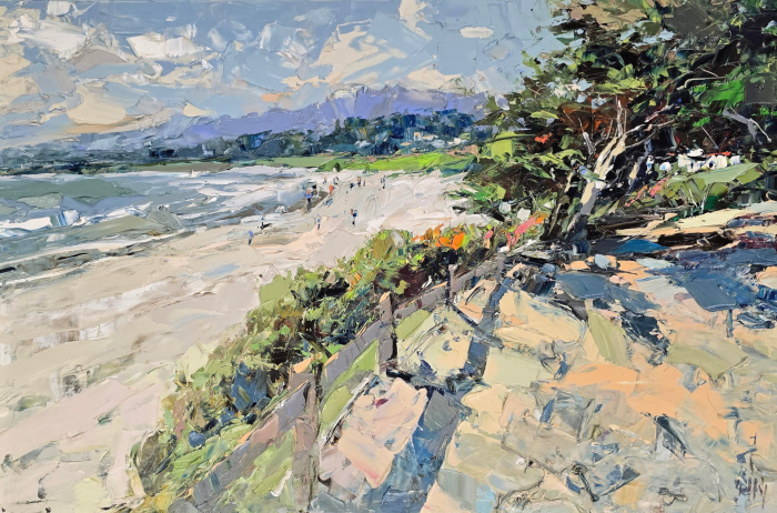 Stroll Along Carmel Beach - Frank Getty