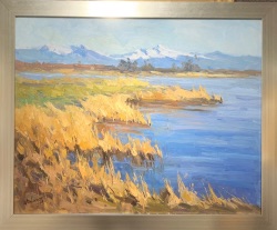 Lake Shore In The Fall