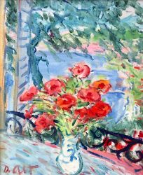 Duane Alt Des Fleurs A La Fenetre