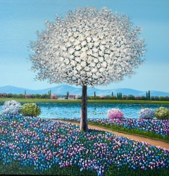 Mario Jung Bridal White Blossoms