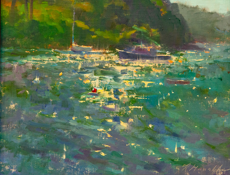 Rockport Sparkler by Roberta Goschke at Sylvan Gallery - ROBERTA GOSCHKE