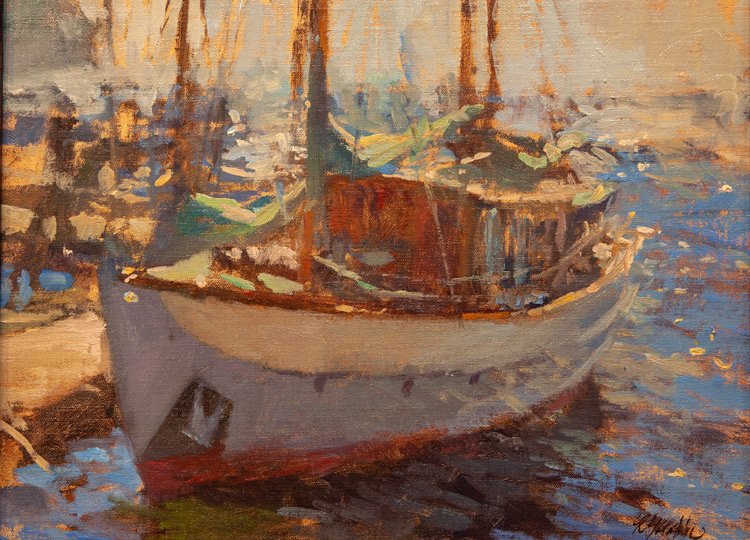 Trade Wind Morning by Roberta Goschke at Sylvan Gallery - ROBERTA GOSCHKE