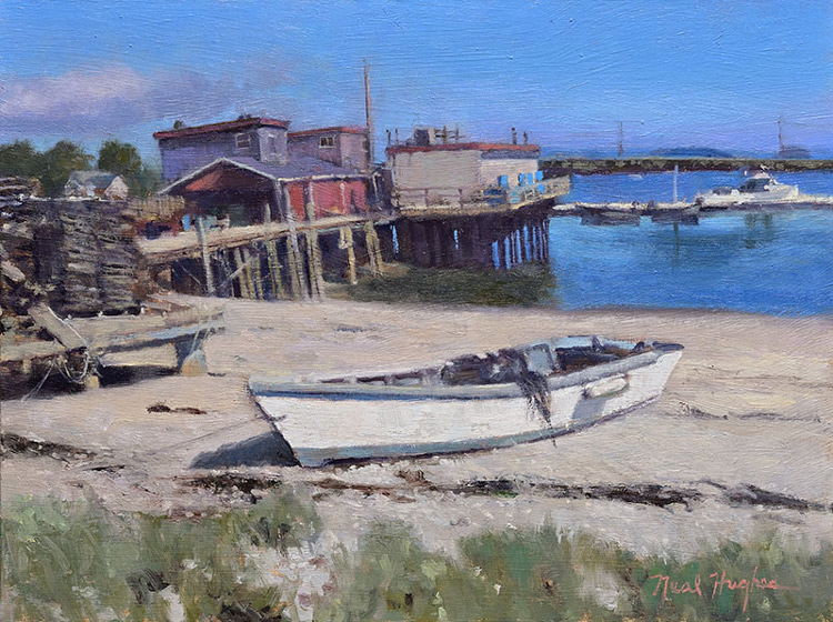 Blue Horizons by Neal Hughes at Sylvan Gallery - NEAL HUGHES