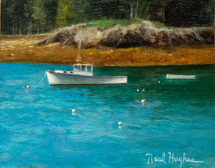 Islesboro_ Seal Harbor by Neal Hughes at Sylvan Harbor - NEAL HUGHES