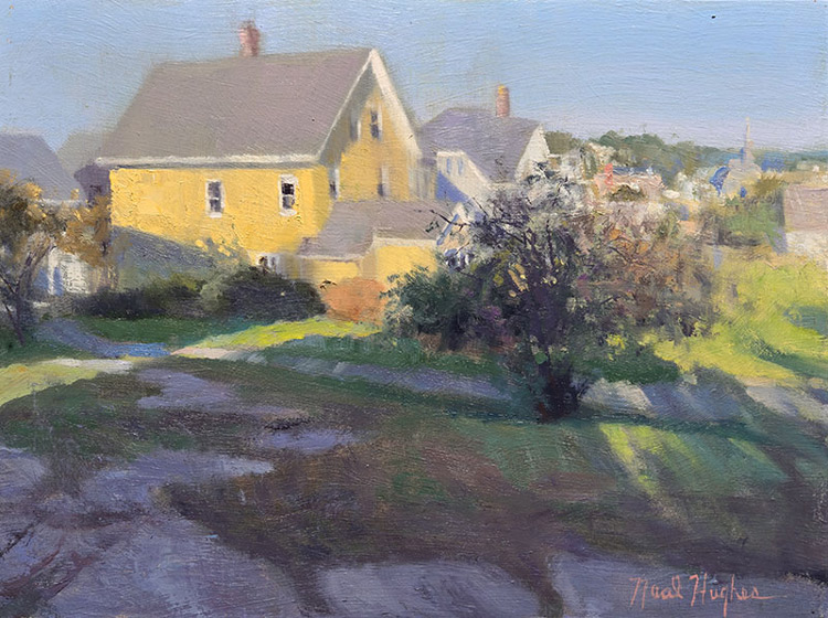 Lookout Hill Evening by Neal Hughes at Sylvan Gallery - NEAL HUGHES