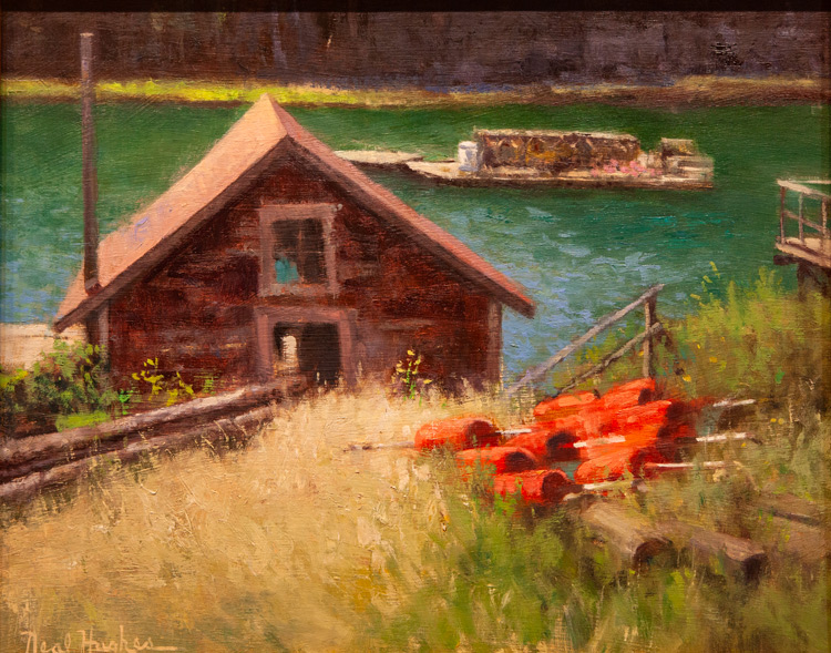 Maynard_s Shed_ Southport by Neal Hughes at Sylvan Gallery - NEAL HUGHES