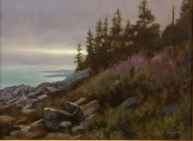 Misty Horizon Pemaquid by Neal Hughes - NEAL HUGHES