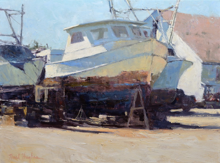 Morninng Shadows by Neal Hughes at Sylvan Gallery - NEAL HUGHES